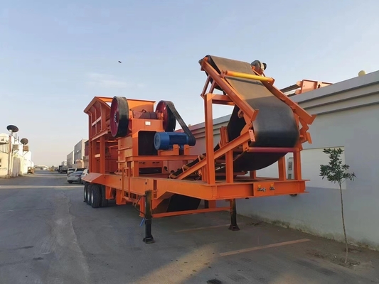 Комплексная автоматическая производственная линия YBE69 для мобильной дробильной станции горного карьера