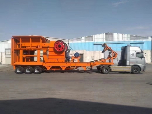 Комплексная автоматическая производственная линия YBE69 для мобильной дробильной станции горного карьера