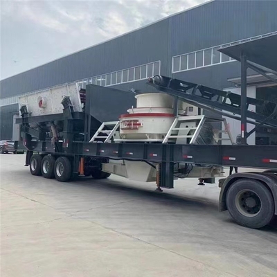 YG938E69 Мобильная дробилка челюстей для горной продажи каменных агрегатов, гранитных камней и известняков