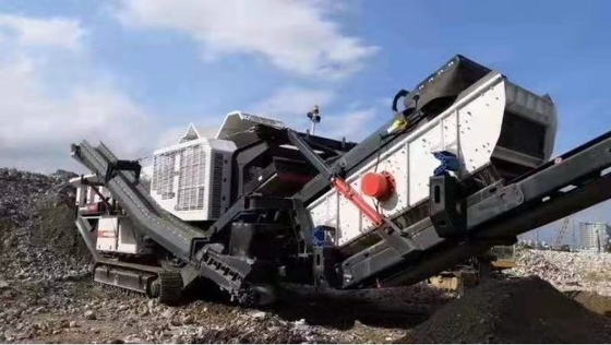 70-150tph руды Мобильная челюстная дробилка Машина линия с и YD1349E912 Техническое руководство