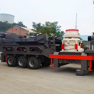 Мобильная конусовая станция с 75-264,5 кВт мотора
