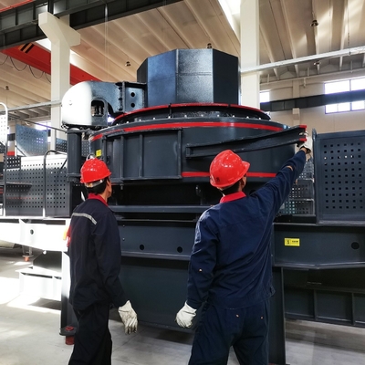 Запрос на заказ River Pebble VSI Vertical Shaft Impact Crusher Machine для создания песка