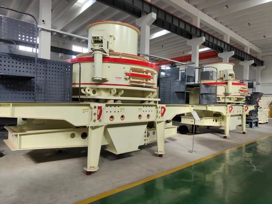Запрос на заказ River Pebble VSI Vertical Shaft Impact Crusher Machine для создания песка