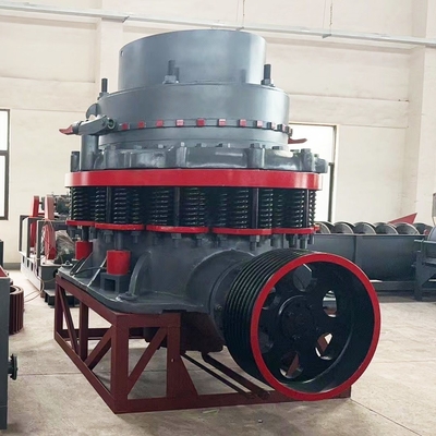 60-300tph руда весенний конусный дробильщик в и железный серый с двигателем переменного тока