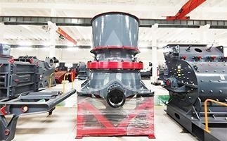 Моторный руда с переменным током гидравлический конусный дробильщик с конвейерным ремнем и входом Размер 76-320 мм