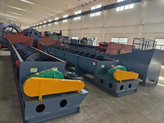 Спиральная песочная стиральная машина с мощностью T/H 100-350tph в пределах мощности мотора 11-18.5kw